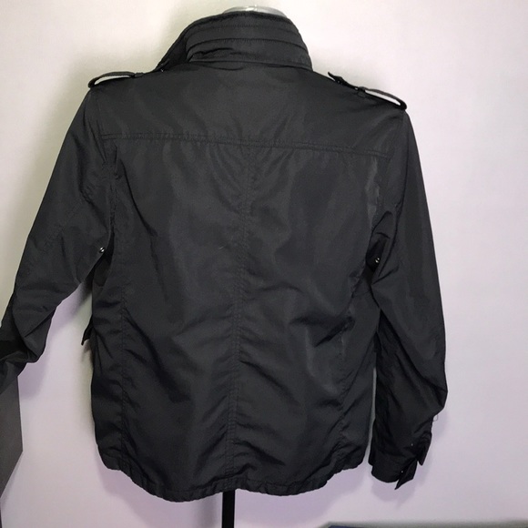 GAP Jackets & Coats Gap Mens Black Buttonzip Up Jacket Size Large Poshmark